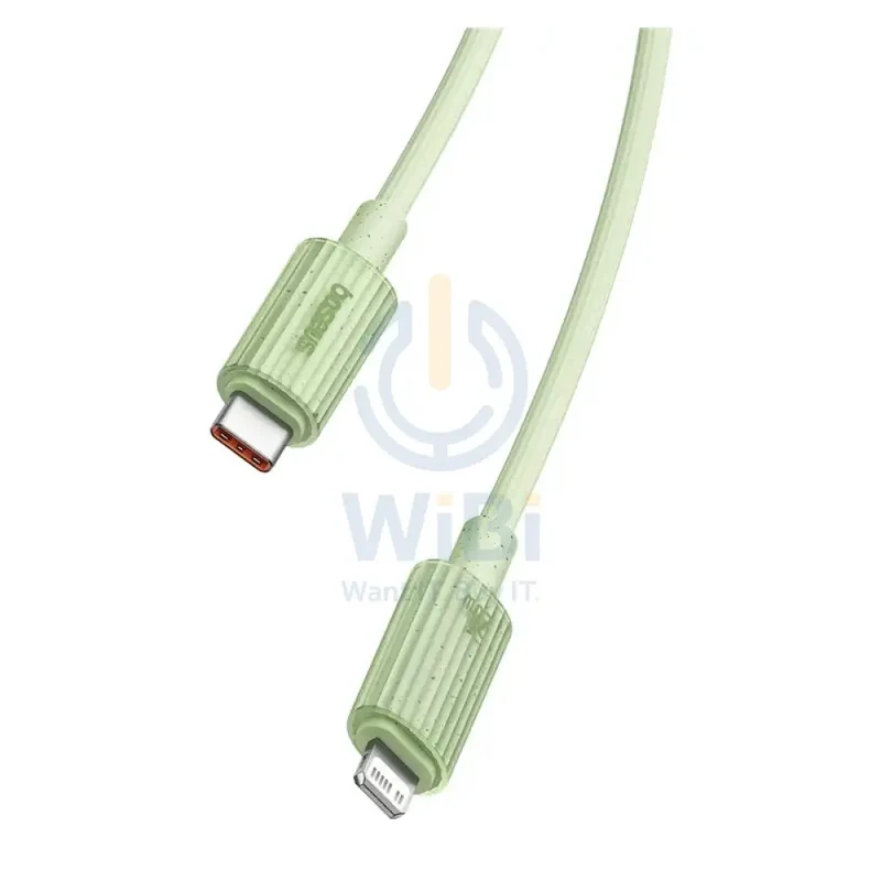 Baseus Habitat Series Fast Charging USB-C to Lightning Cable - 2M / Natural Green