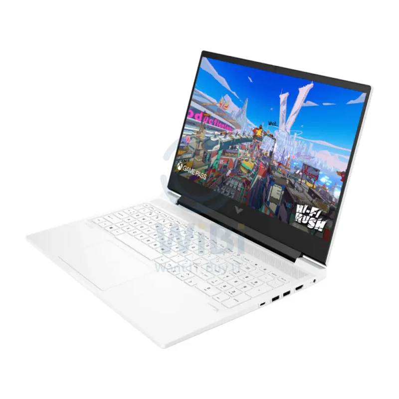 HP Victus Gaming Laptop 16-R1041NE - 16.1" FHD / i7 / 16GB / 512GB (NVMe M.2 SSD) / RTX 4050 6GB VGA / DOS (Without OS) / 1YW / Ceramic White - Laptop