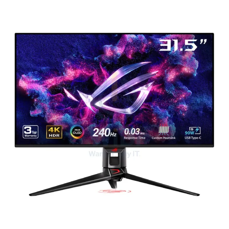 ASUS PG32UCDM ROG Swift OLED - 32" 4K QD-OLED / 0.03ms / 240Hz / USB 3.2 Gen 1 Type-A / USB-C / DP 1.4 / HDMI 2.1 / 3YW - Gaming Monitor