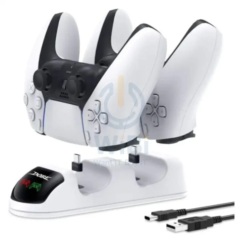 DOBE TP5-0506 Charging Dock For PS5 Wireless Controller Charger - White