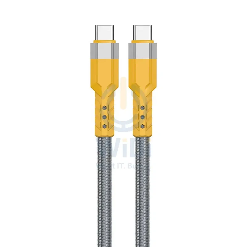 DUDAO L23CC Data Cable - 1 Meter / 120W / USB-C / Grey