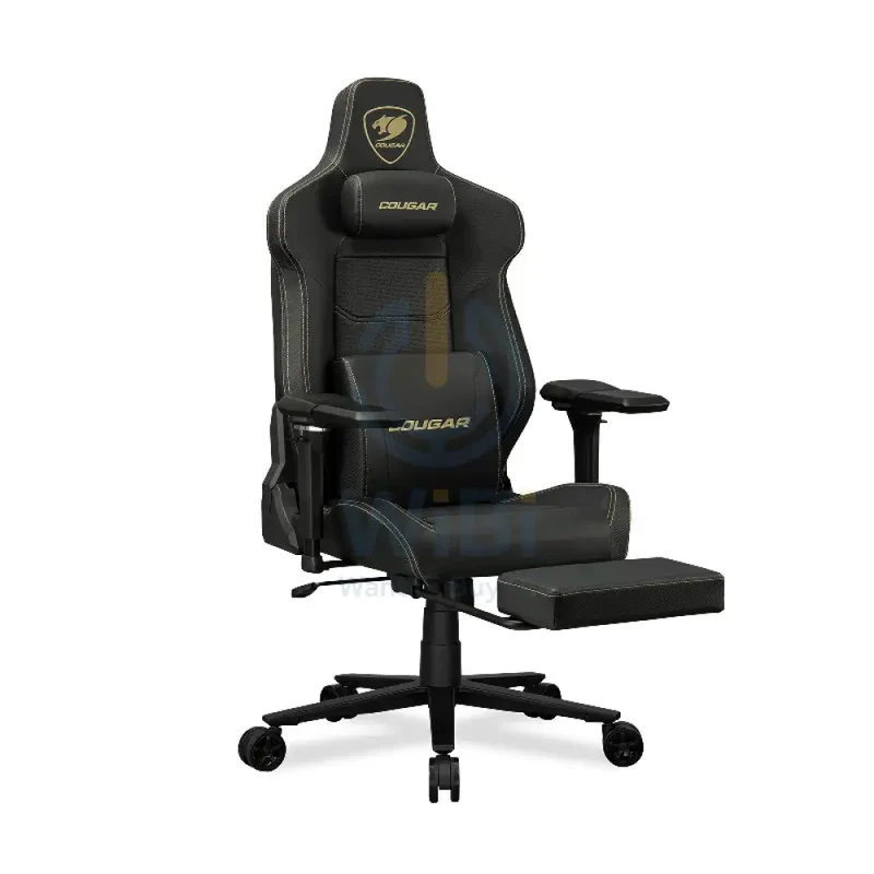 Cougar Armor Evo M Gaming Chair - Breathable Premium PVC Leather / 5D / Black/Gold
