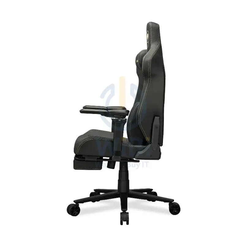 Cougar Armor Evo M Gaming Chair - Breathable Premium PVC Leather / 5D / Black/Gold
