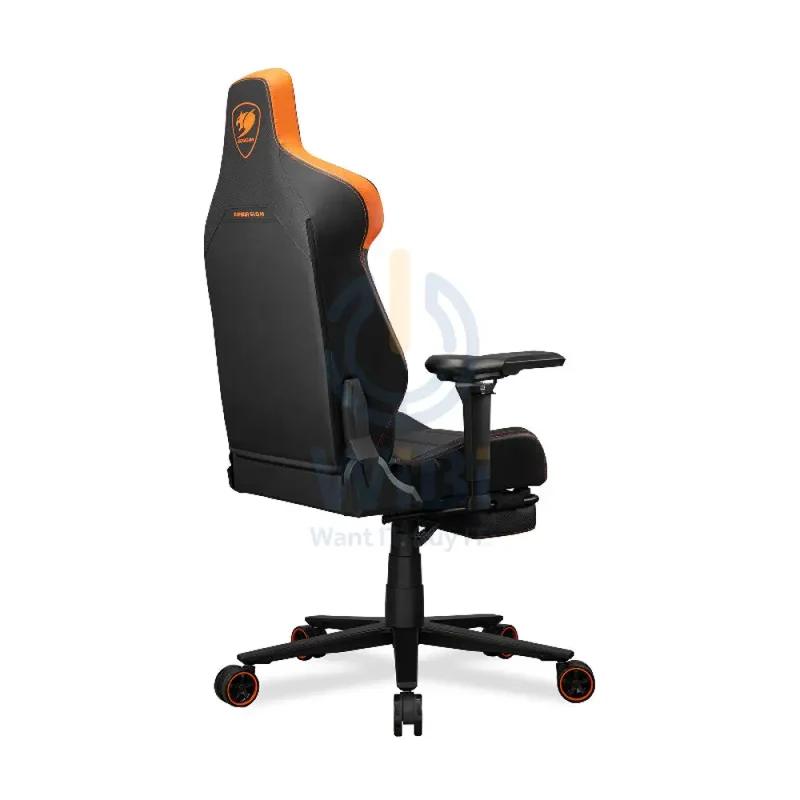 Cougar Armor Evo M Gaming Chair - Breathable Premium PVC Leather / 5D / Black/Orange