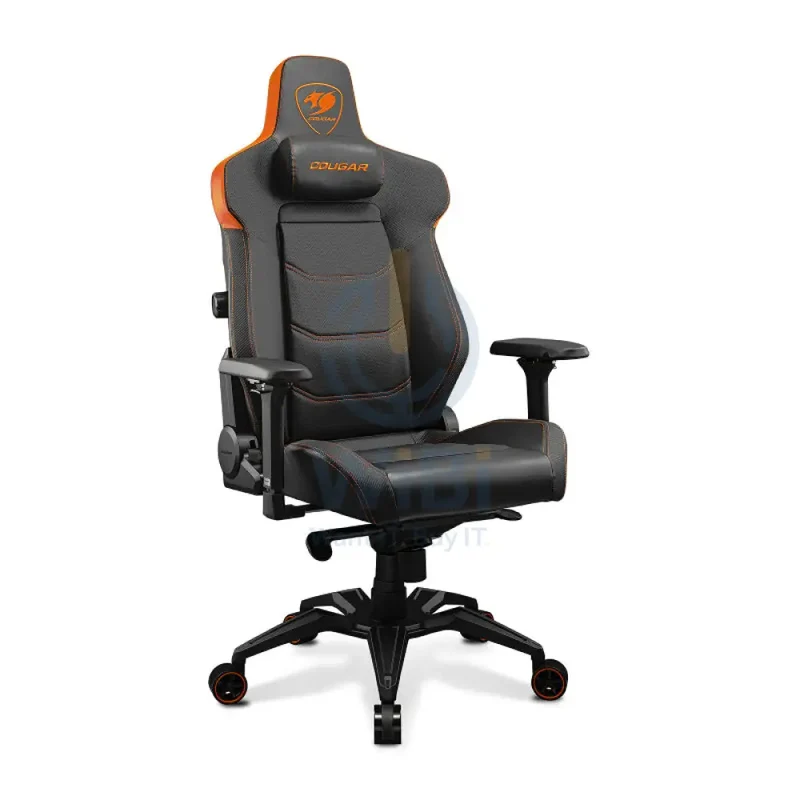 Cougar Armor Evo Gaming Chair - Breathable PVC Leather / 4D / Orange