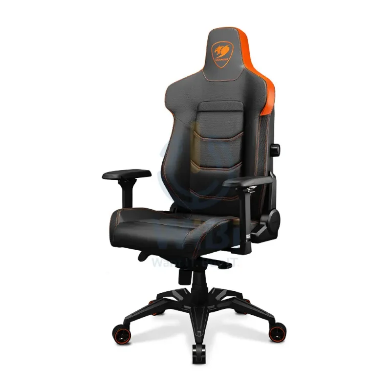 Cougar Armor Evo Gaming Chair - Breathable PVC Leather / 4D / Orange