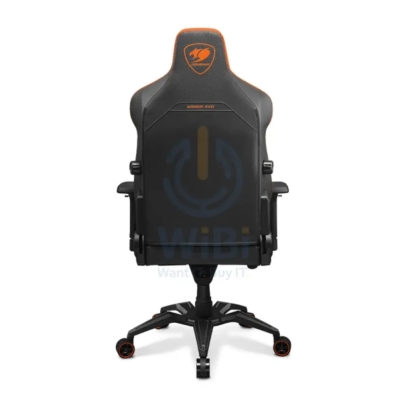 Cougar Armor Evo Gaming Chair - Breathable PVC Leather / 4D / Orange