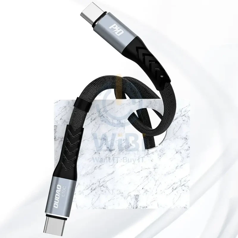 DUDAO L10C Fast Charging Data Cable - 100W / Type-C / Black
