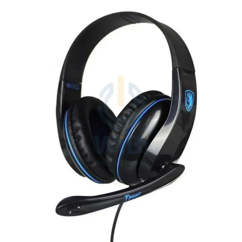 SADES SA-701 T Power Gaming Headset - Over-Ear / Wired / Blue