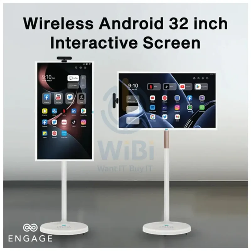 ENGAGE Wireless Android Interactive Screen - 32" / 128GB / 8GB / 4G / USB-A / HDMI
