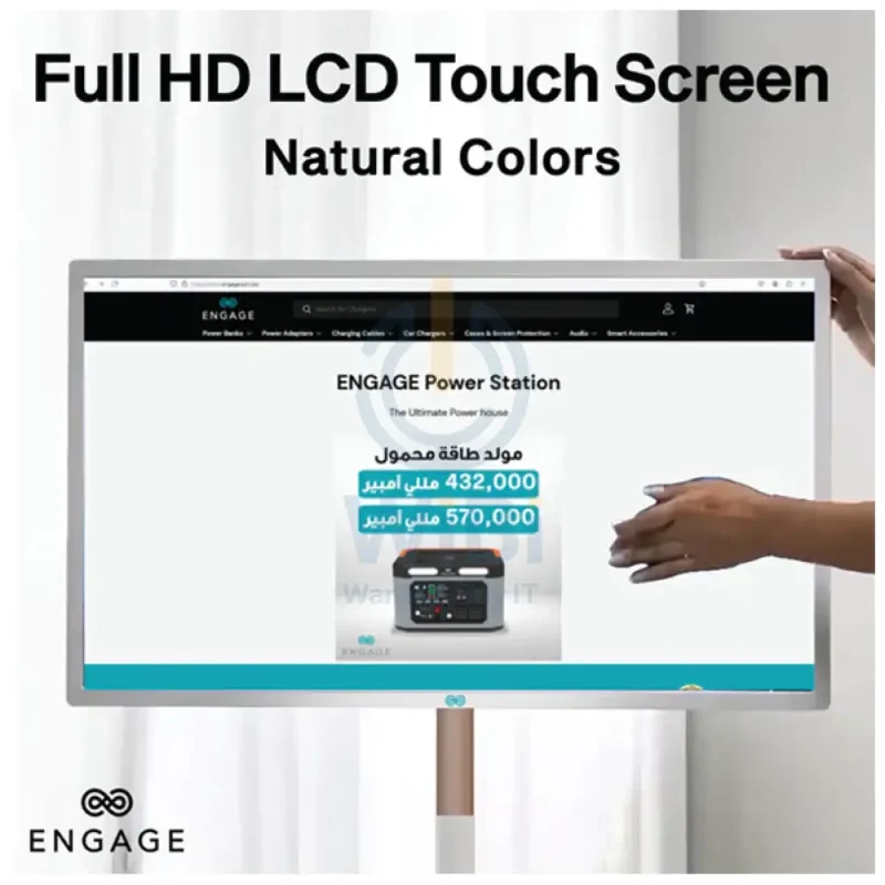 ENGAGE Wireless Android Interactive Screen - 32" / 128GB / 8GB / 4G / USB-A / HDMI