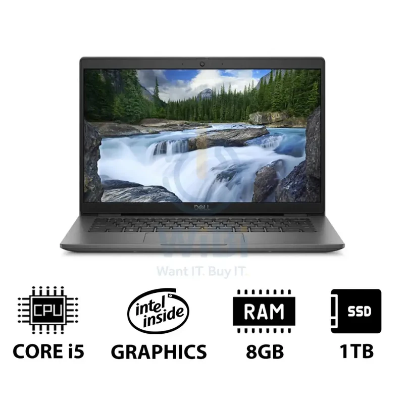Dell Latitude 3440 - 14.0" FHD / i5 / 8GB / 1TB (NVMe M.2 SSD) / DOS (Without OS) / 1YW - Laptop