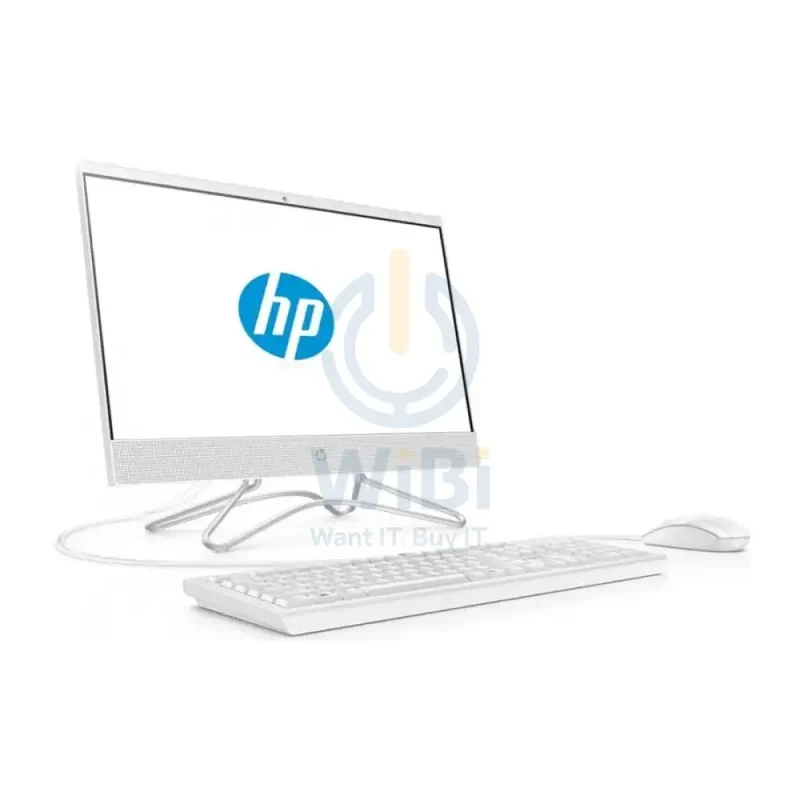 HP 200 G4 AIO PC - i5 / 8GB / 1TB (NVME M.2 SSD) / 21.5" FHD Non-Touch / DOS (Without OS) / 1YW / Snow White - Desktop