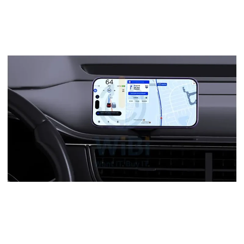 DUDAO F17+ Folding Magnet Car Phone Holder - Grey