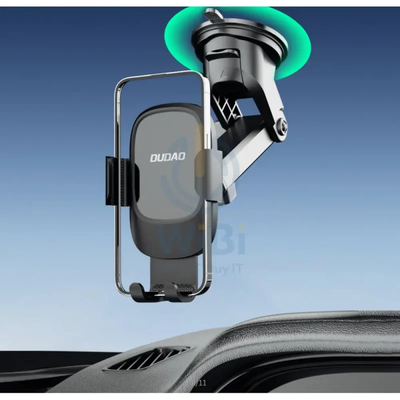 DUDAO F5N+ Suction Gravity Phone Holder - Black