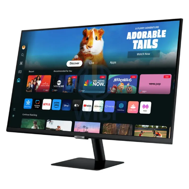 Samsung M50D Smart Monitor - 32" VA FHD / 4ms / HDMI/USB/Bluetooth/WiFi / Black - Monitor