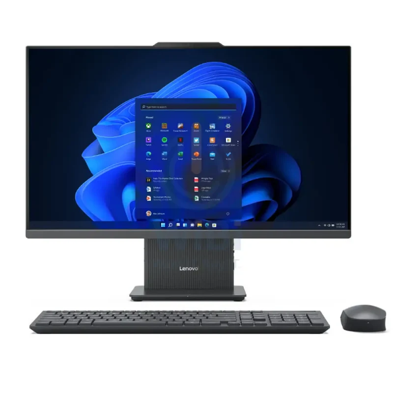 كمبيوتر مكتبي لينوفو آيديا سنتر 27 الجيل 9 AIO، i5، ذاكرة وصول عشوائي 8 جيجابايت، 512 جيجابايت NVMe M.2 SSD، مقاس 27 بوصة FHD، بدون شاشة لمس، ويندوز 11 برو، عربي/إنجليزي، ضمان سنة واحدة، رمادي لونا