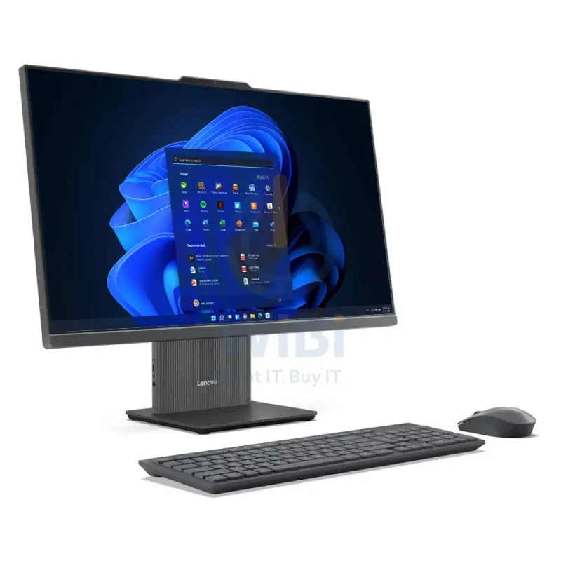 كمبيوتر مكتبي لينوفو آيديا سنتر 27 الجيل 9 AIO، i5، ذاكرة وصول عشوائي 8 جيجابايت، 512 جيجابايت NVMe M.2 SSD، مقاس 27 بوصة FHD، بدون شاشة لمس، ويندوز 11 برو، عربي/إنجليزي، ضمان سنة واحدة، رمادي لونا
