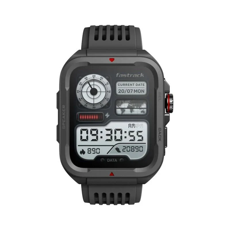 Fastrack Active Smart Watch - 1.83"TFT / Bluetooth / Black