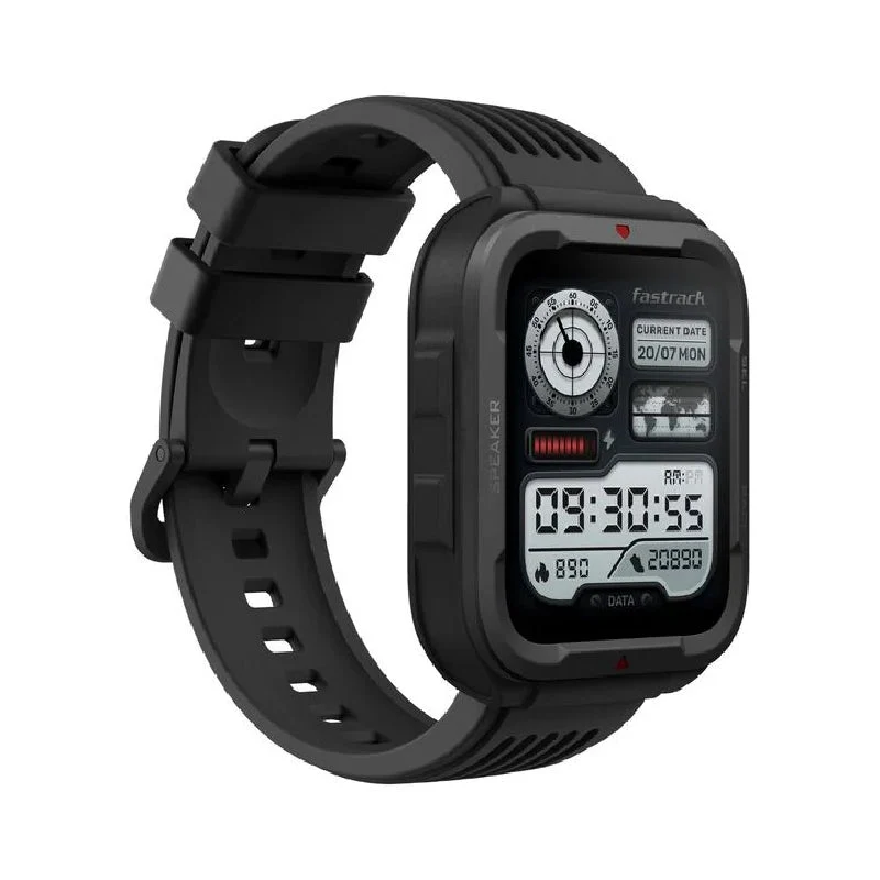 Fastrack Active Smart Watch - 1.83"TFT / Bluetooth / Black