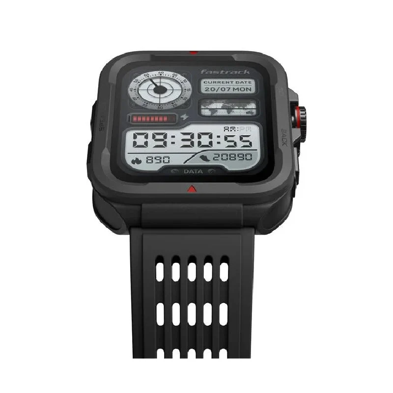 Fastrack Active Smart Watch - 1.83"TFT / Bluetooth / Black