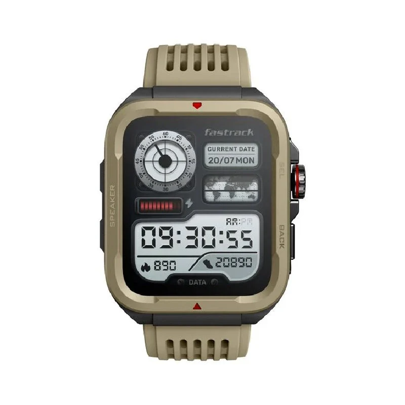 Fastrack Active Smart Watch - 1.83"TFT / Bluetooth / Khaki