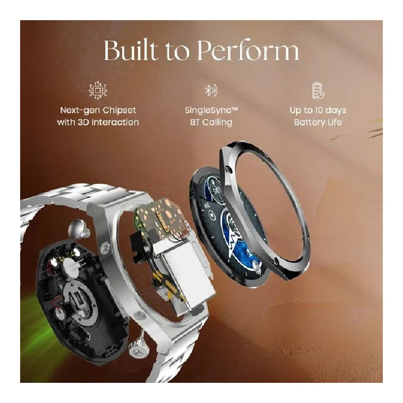 TITAN Maestro Smart Watch - 1.43"AMOLED / Bluetooth / Black