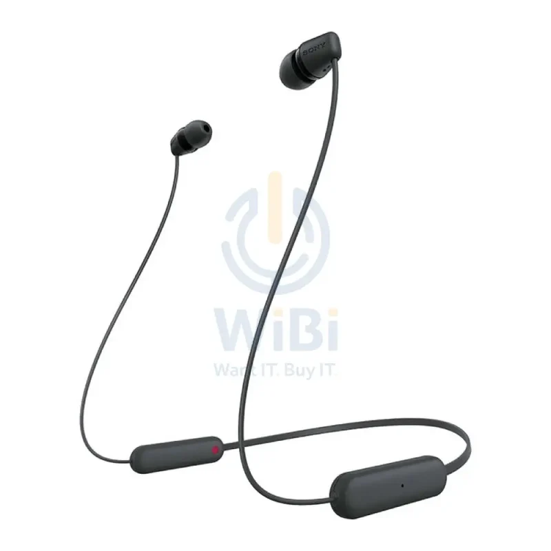 Sony WI-C100 Neckband - Wireless / In-Ear / Black