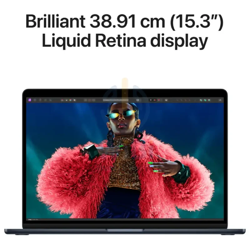 Apple MacBook Air - 15.3" / M3 / 8-Core CPU / 10-Core GPU / 8GB RAM / 512GB SSD / Arb/Eng / Midnight / 1YW