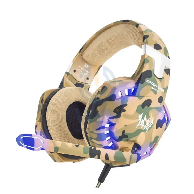 Kotion Each G 2600 Gaming Headphone - Camo Yellow