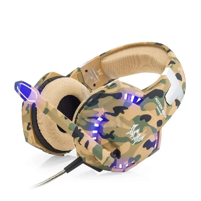 Kotion Each G 2600 Gaming Headphone - Camo Yellow