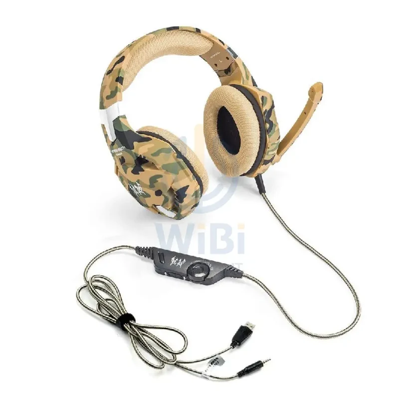 Kotion Each G 2600 Gaming Headphone - Camo Yellow