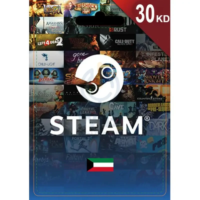 Steam Gaming Card 30KD (KUWAIT) Digital Card