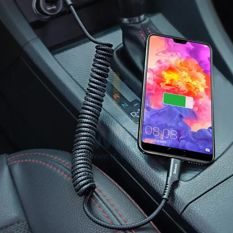 Baseus Fish Eye Spring Data Cable USB For Type-C