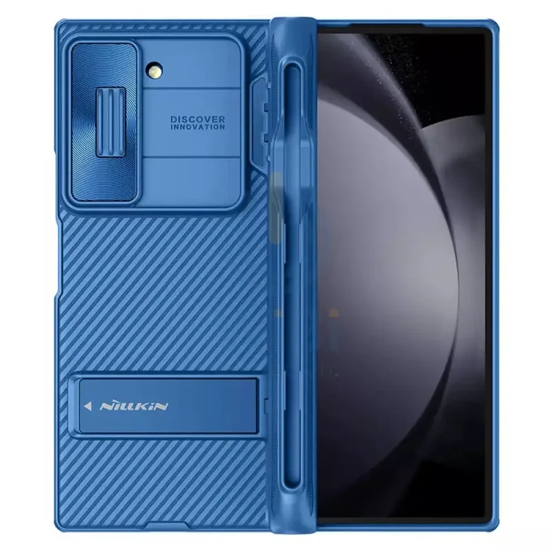 Nillkin Camshield Pen Protective Case - Samsung Galaxy Z Fold 6 / Blue