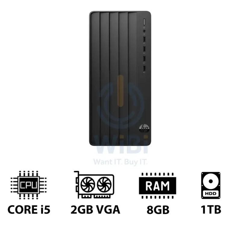 HP Pro Tower 290 G9 - i5 / 8GB / 1TB HDD / 2GB VGA / Win 11 Pro / 1YW - Desktop