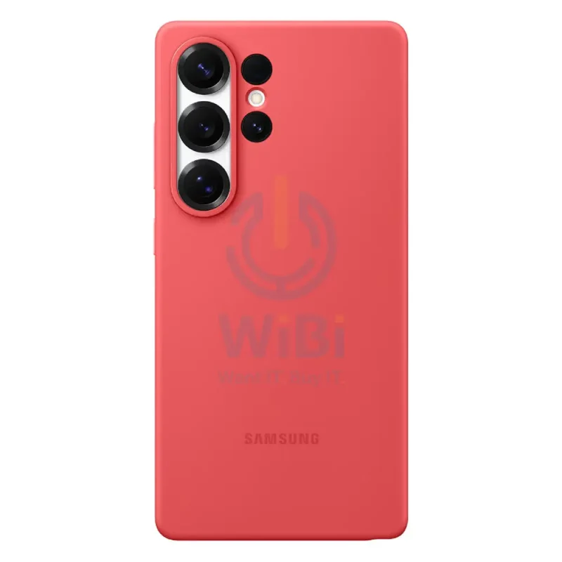 Samsung Silicone Case - Samsung Galaxy S25 Ultra / Red