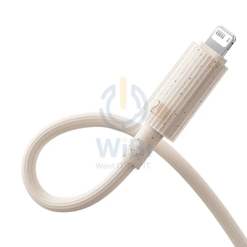 Baseus Habitat Series Fast Charging USB-A to Lightning Cable - 2M / Wheat Pink
