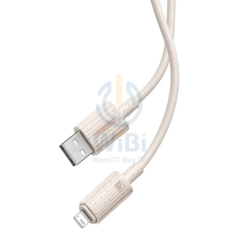 Baseus Habitat Series Fast Charging USB-A to Lightning Cable - 2M / Wheat Pink