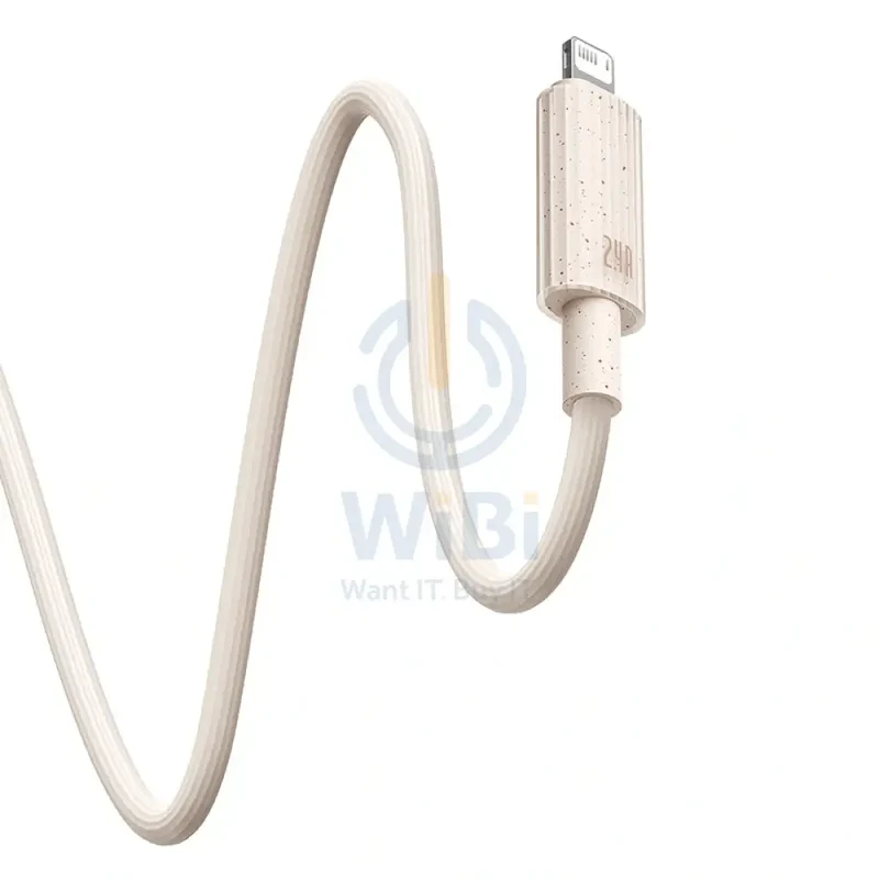 Baseus Habitat Series Fast Charging USB-A to Lightning Cable - 2M / Wheat Pink