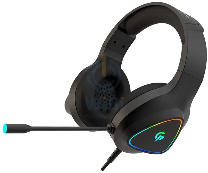 Porodo Gaming RGB Headphone HD Sound - Black