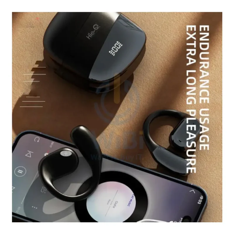 Hie-Q Q10 Open Earbuds - Black