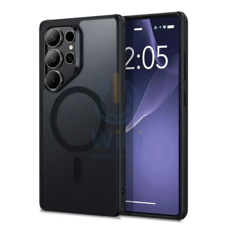 ESR Classic Hybrid Case (HaloLock) - Samsung Galaxy S25 Ultra / Frosted Black