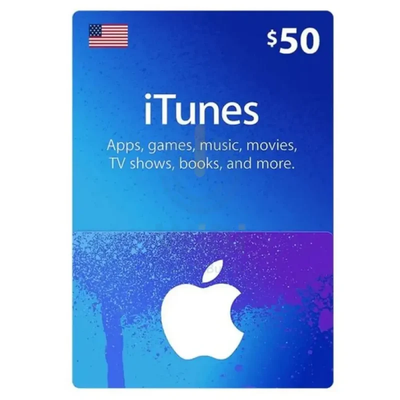 iTunes Gift Card $50 (US) Digital Card