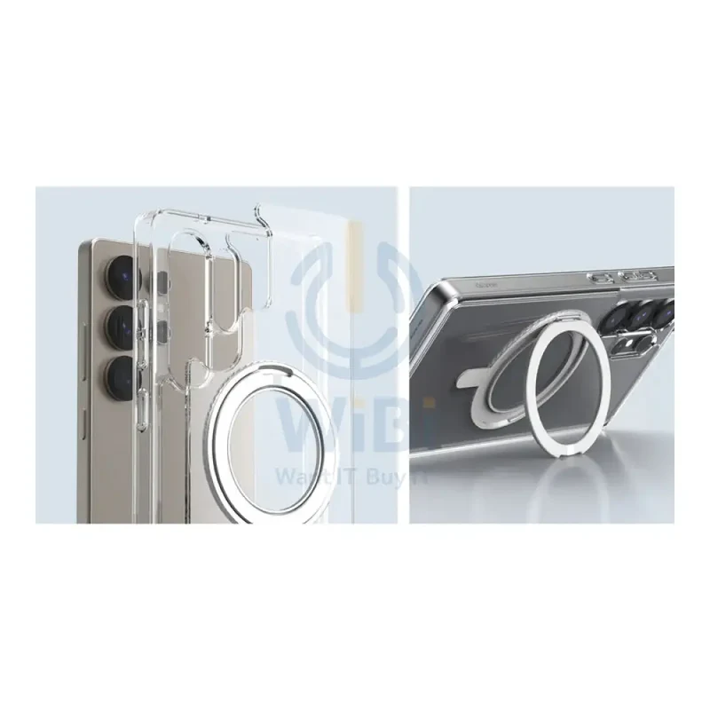 Araree Duple Stand Magsafe Case - Samsung Galaxy S25 Ultra / Clear
