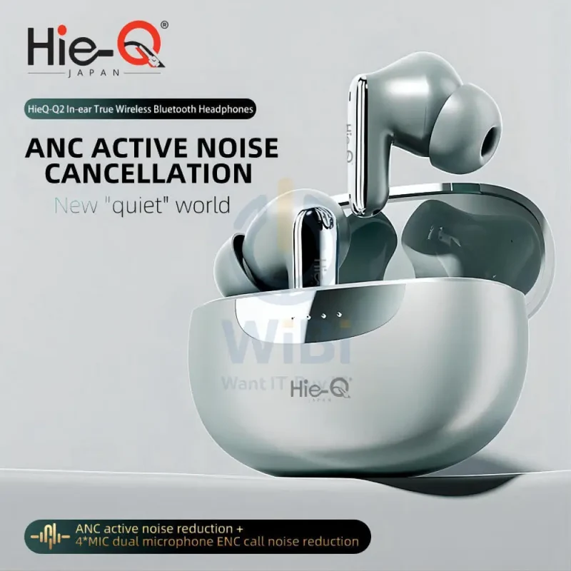 Hie-Q Q2 Earbuds - Cyan