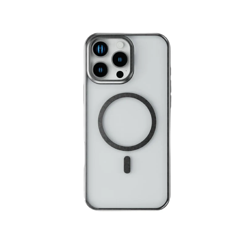 Levelo Elio PC Case with Camera Ring Stand - Apple iPhone 16 Pro Max / Titanium