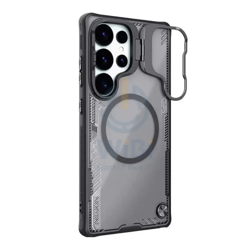 Nillkin Iceblade Prop Frame Version Magnetic MagSafe Case - Samsung Galaxy S25 Ultra / Black