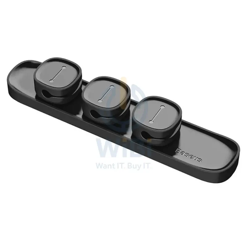 Baseus Peas Cable Clip - Black