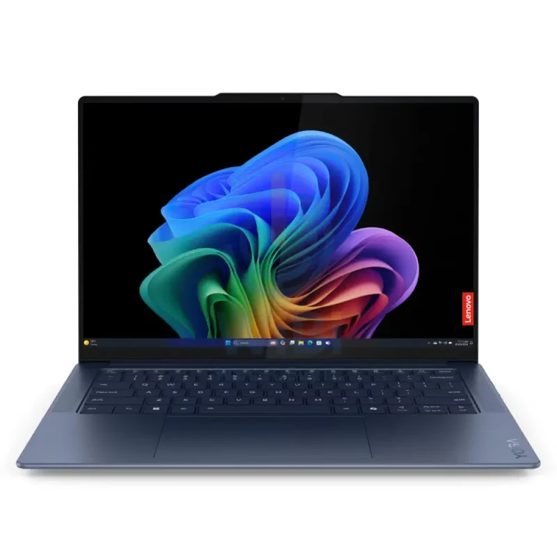 Lenovo Yoga Slim 7 Gen 9 - 14.5" 3K OLED Touch / Snapdragon X Elite X1E-78-100 / 32GB / 1TB (NVMe M.2 SSD) / Win 11 Home / 1YW / Arabic/English / Lenovo USB-C 4-in-1 Hub / Cosmic Blue - Laptop (Open Box)